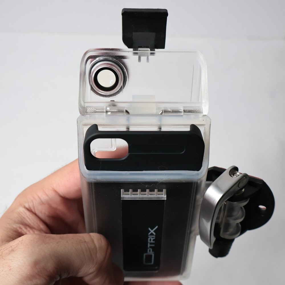 Optrix XD4 Rugged Action Case w/ Wide Angle Lens for iPhone 4 4S