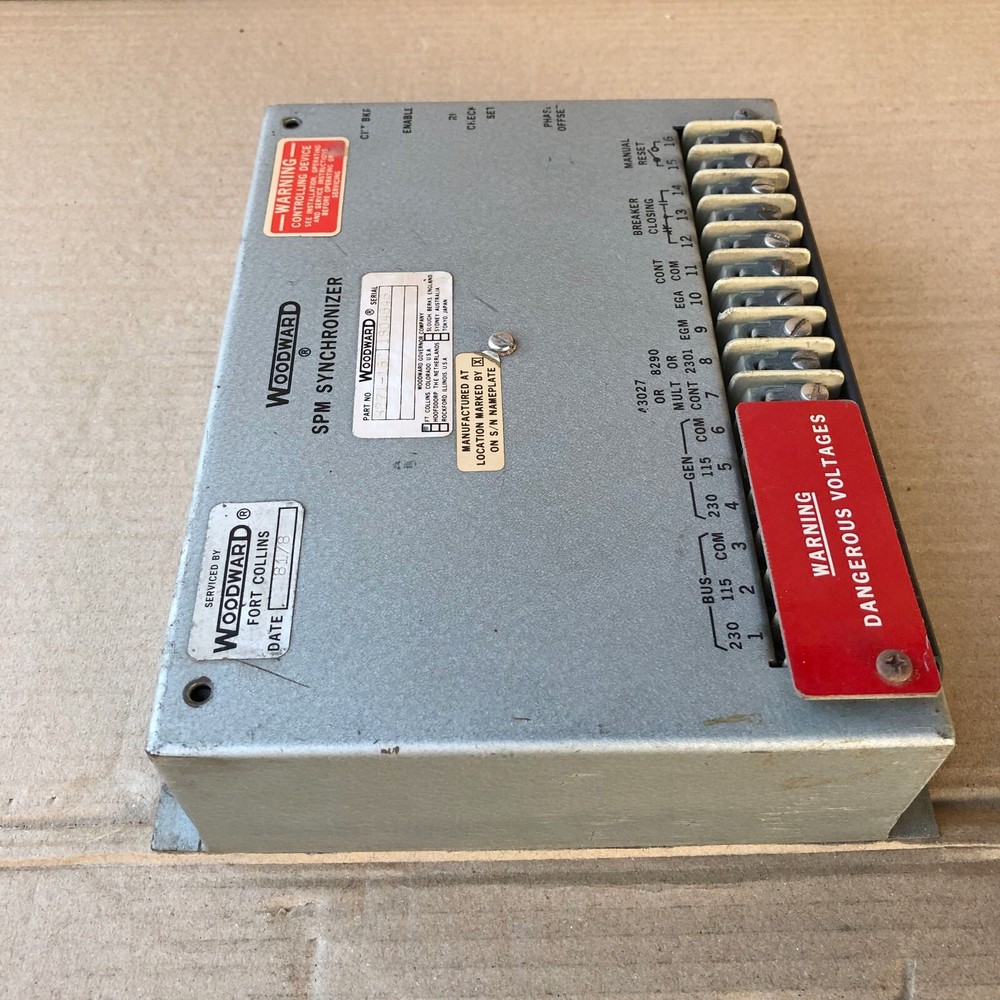 WOODWARD 8271-152 SPM SYNCHRONIZER
