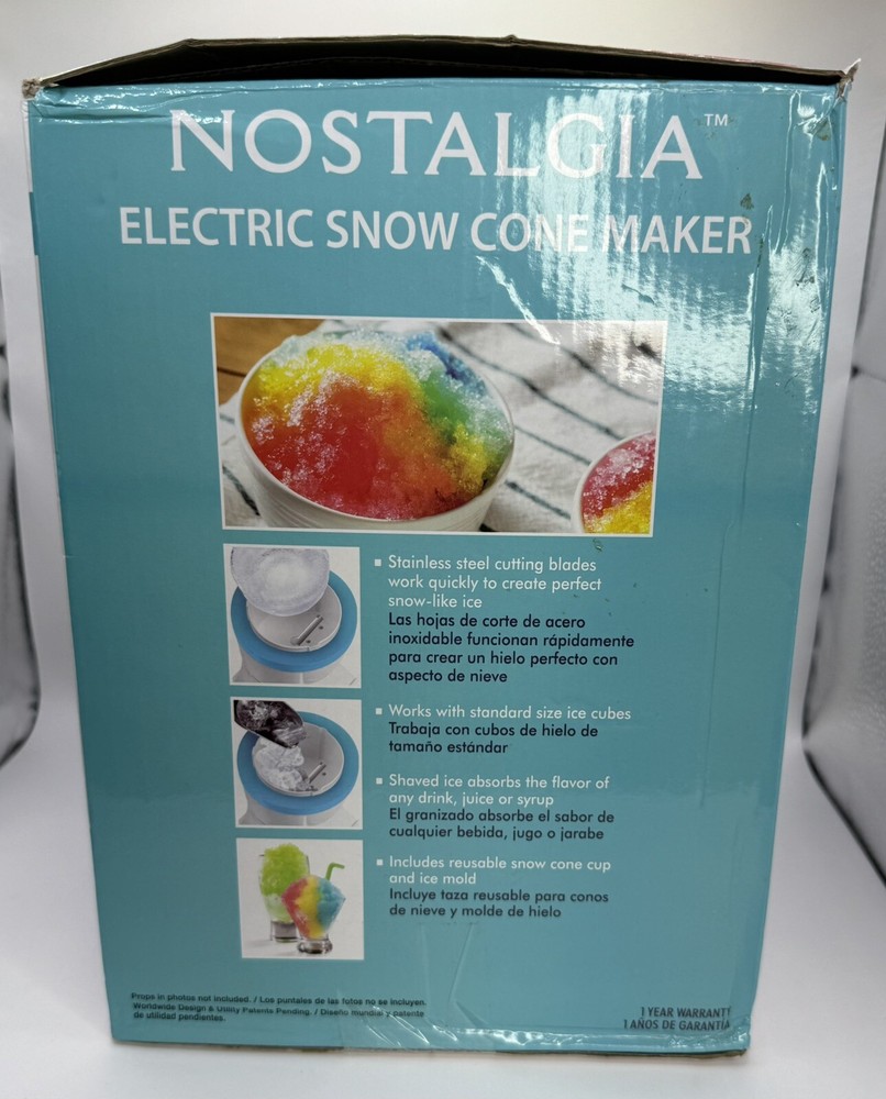 Nostalgia Electric Snow Cone Maker ISM1000