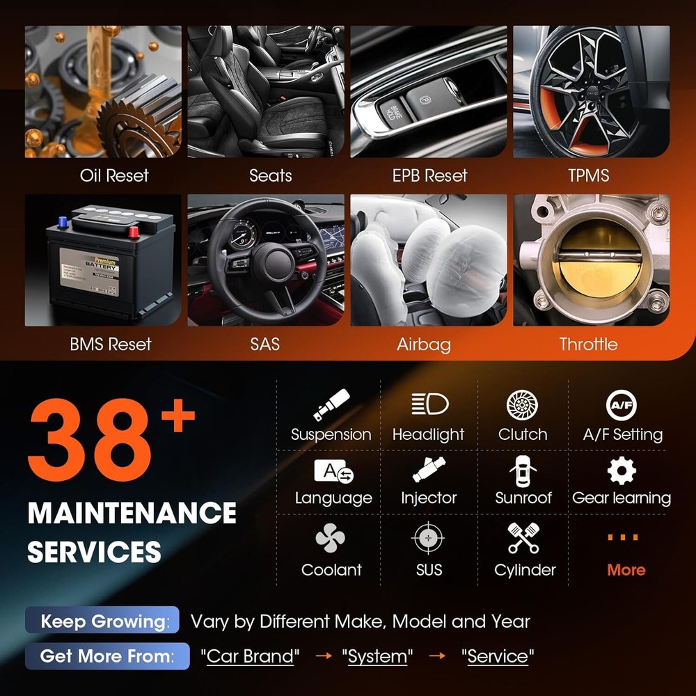 OTOFIX D1 Lite OBD2 Scanner Wireless Diagnostic Tool Full System Active Test