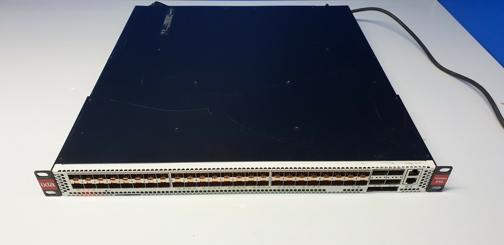 IXIA / Keysight Vision EDGE 40 (E40) AC Network Packat Broker 48 Ports