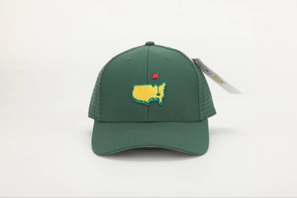 2026 Augusta Masters Tournament Golf Hat Green Hat w/ Perforated Holes
