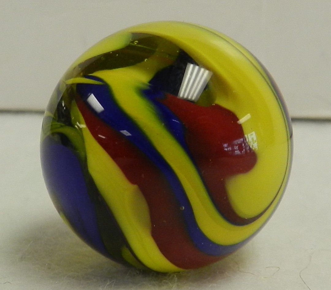 #20583m Handmade Contemporary Keith Baker Marble 1.06 Inches *Mint*