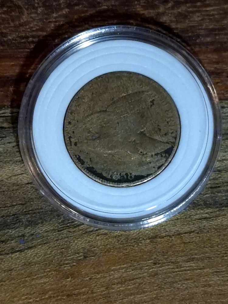 1858 Flying Eagle One Cent Coin, US