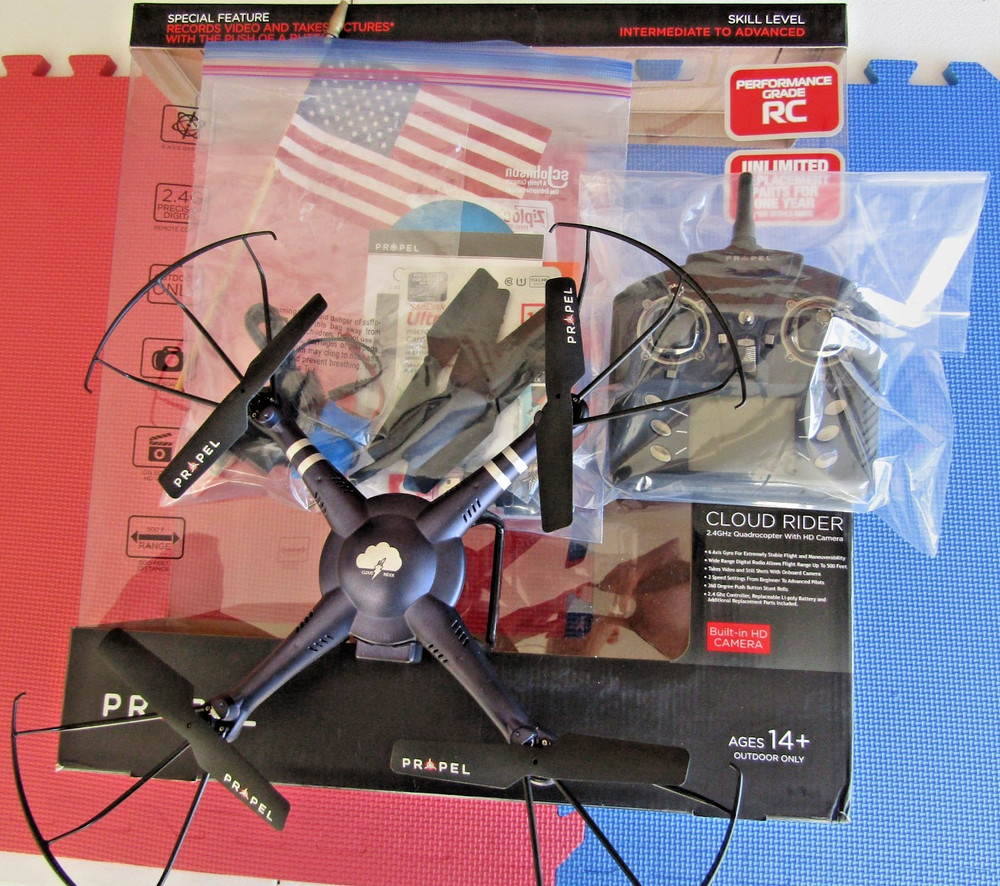 Propel Brand Quadrocopter With HD Camera