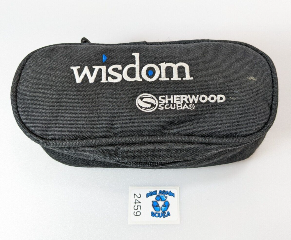 Sherwood Wisdom Padded Scuba Dive Console Computer Pocket Protector Case Diving