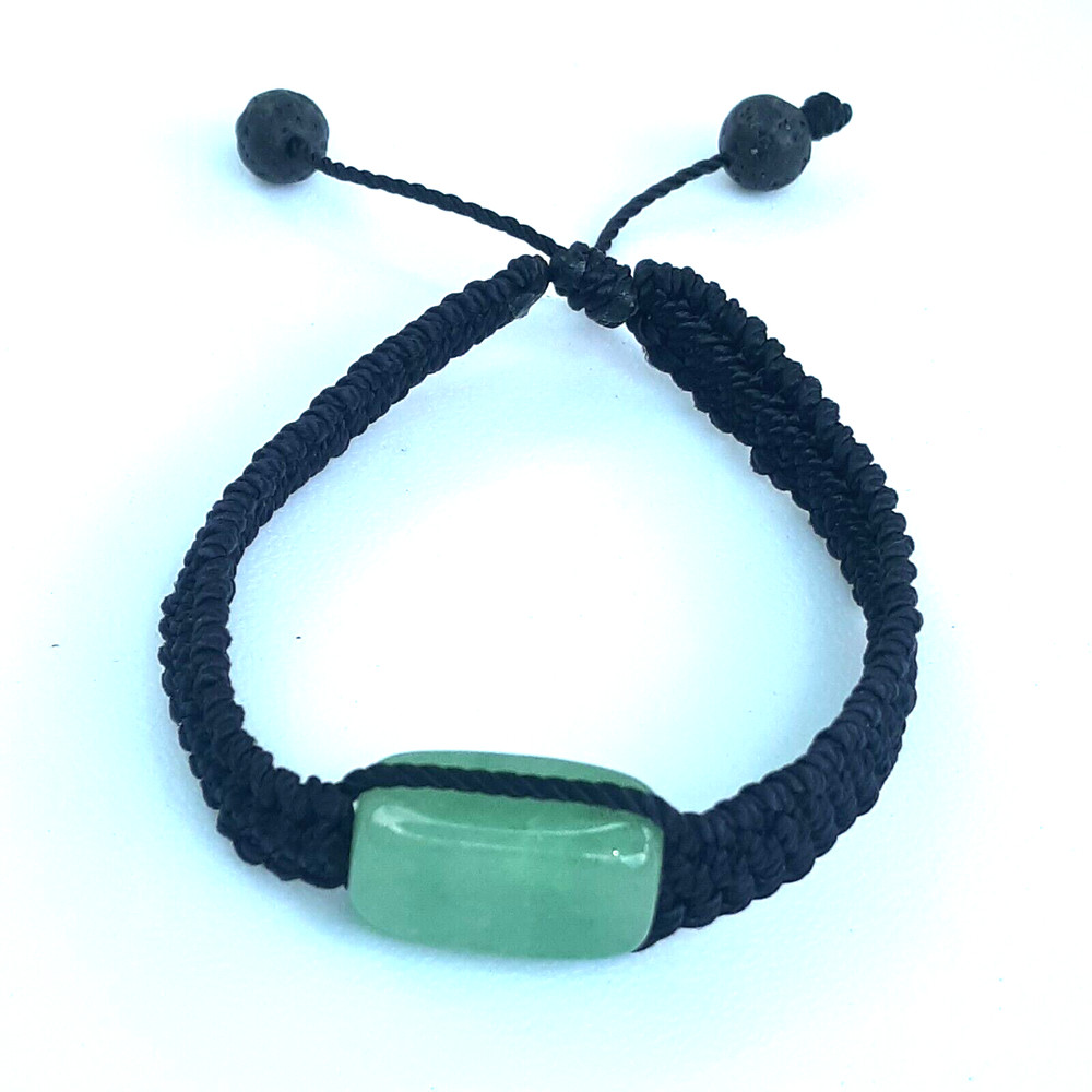 Protection Bracelets Aventurine in Black string