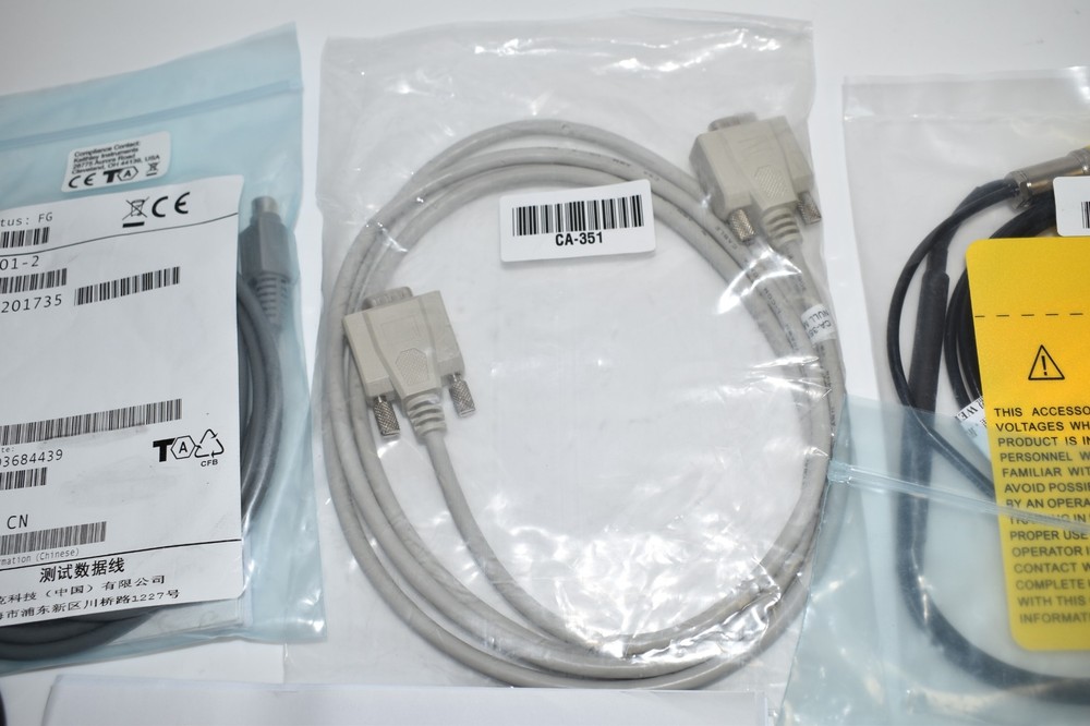 KEITHLEY CURRENT SOURCE KIT- 237-308-1E2 SPADE LUG CABLE- CA-351- 8501-2 (UWN9)
