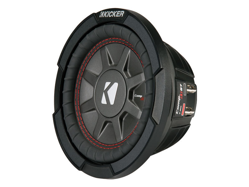 (2) Kicker 43CWRT672 Comp RT Shallow Suwboofer Dual 2 Ohm 6.75" Sub CWRT67 Pair