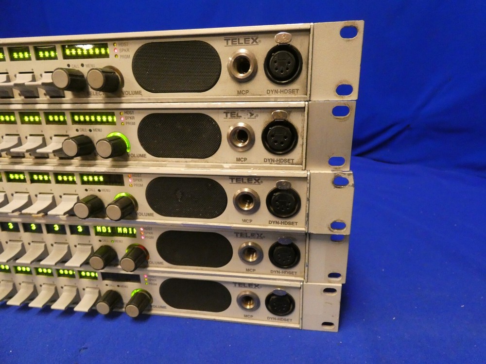 RTS KP-12L Intercom Key Panel w/Connecting Module, White QTY 5 Parts Not Working