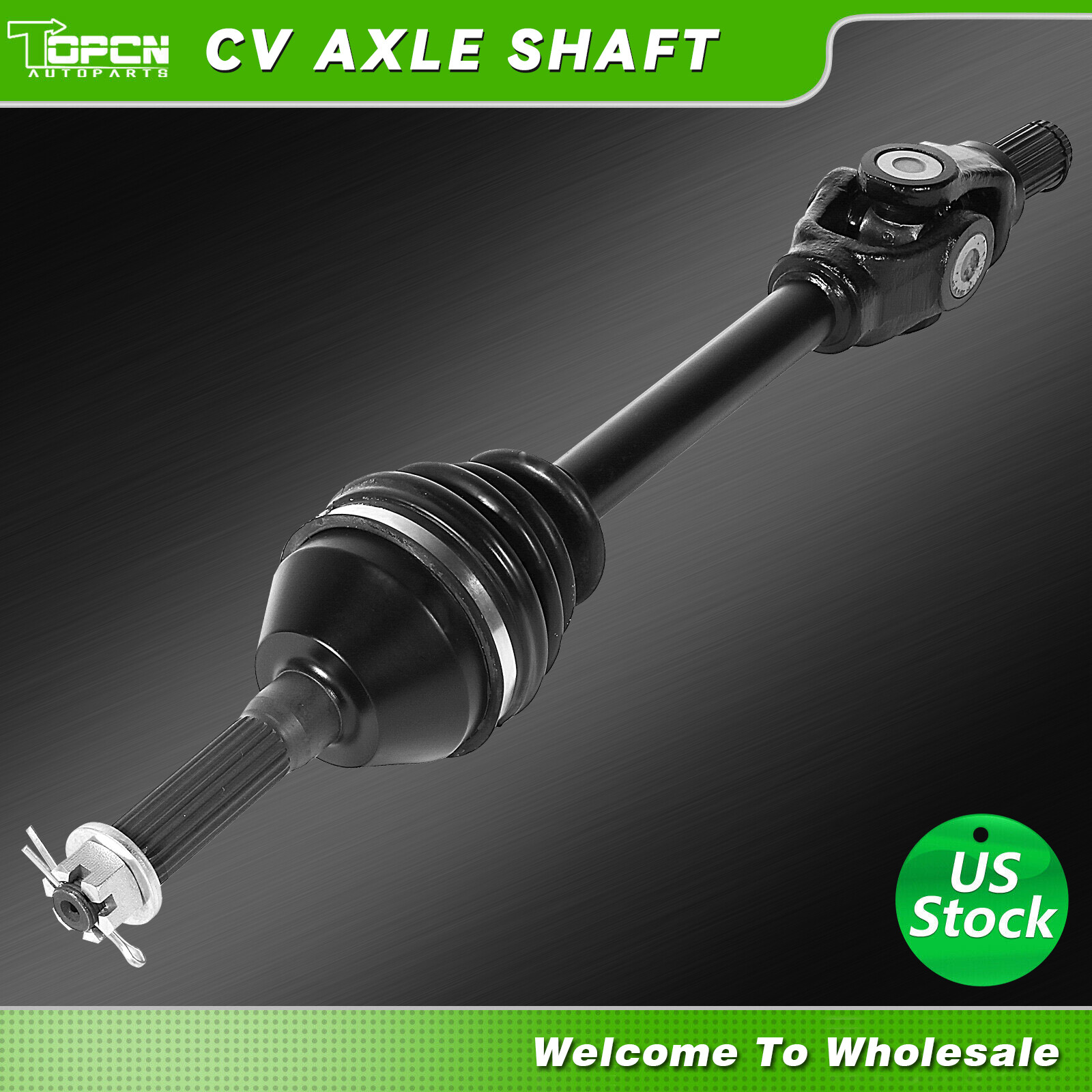 Front CV Axle Shaft for 02-04 Polaris Sportsman 400 600 700 Magnum 330 ATP 500