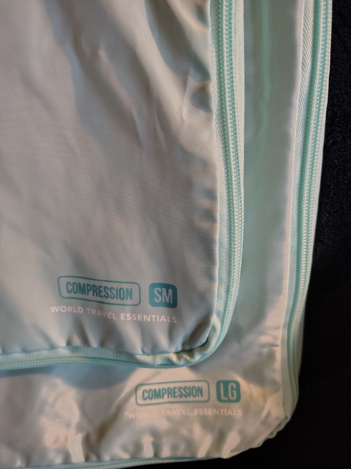 Travelon Packing Cubes with Compression (2 Pack) Small & Large