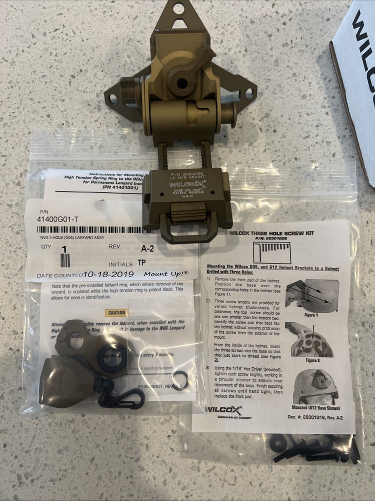 Wilcox G66 Low Profile Nvg Mount