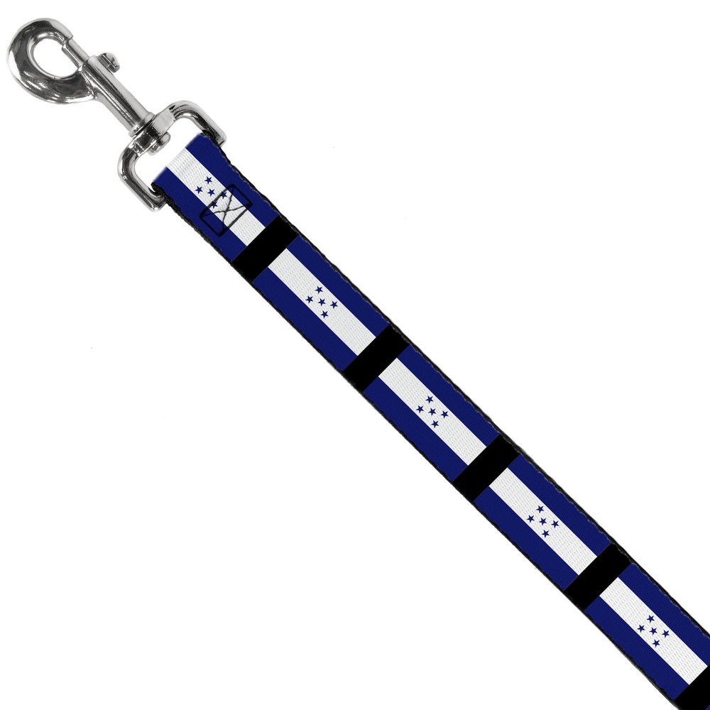 Dog Leash Honduras Flags NARROW 0.5"