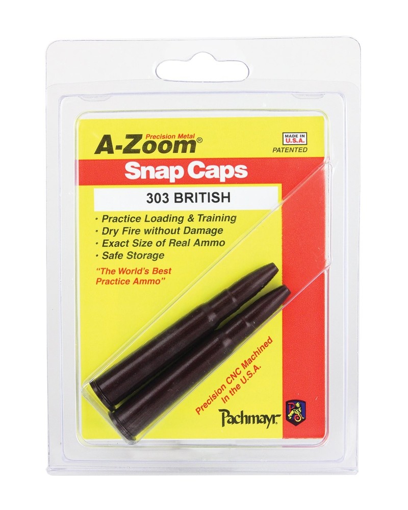 A-ZOOM 303 British Precision Snap Caps (2 Pack)