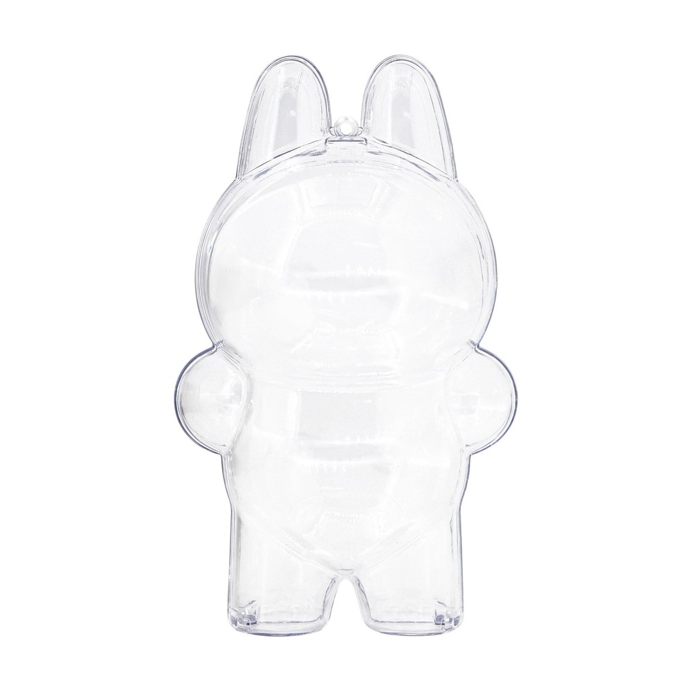 Protective Case Compatible with LABUBU – Clear Acrylic Display Box with Si