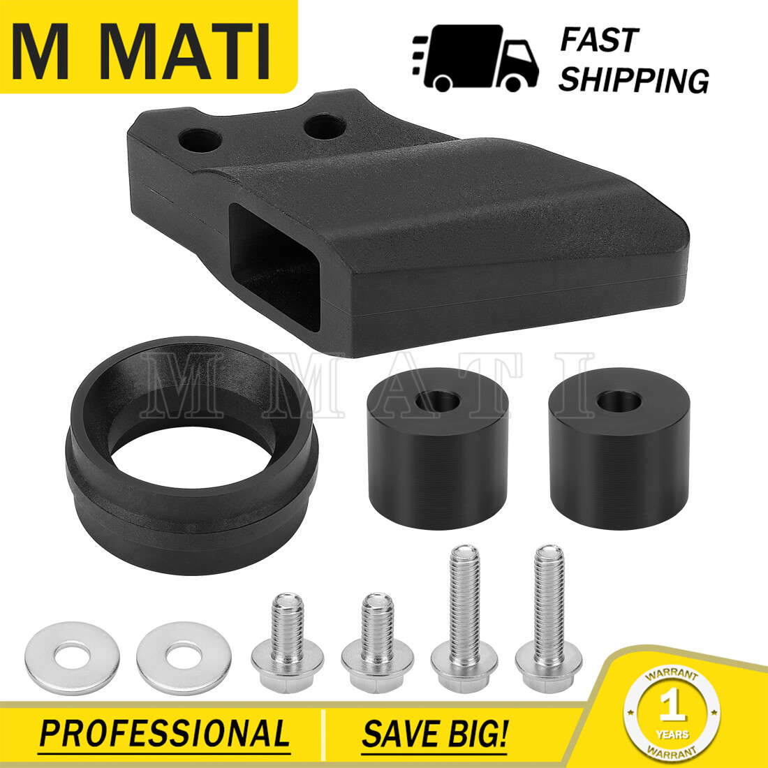 Black Chain Guide Support Slider For Yamaha Blaster YFS200 88-06 38W-22199-00-00