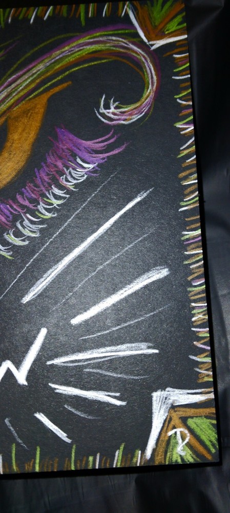 DALLY 🌘 Original pencil drawing OWL magic