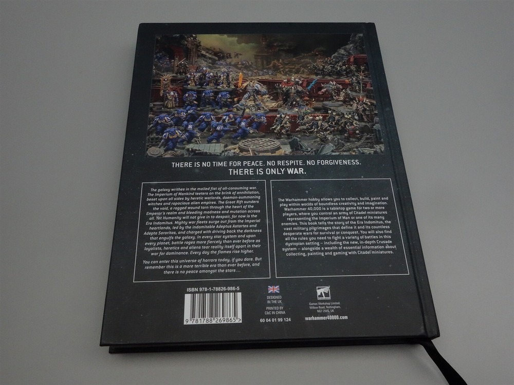 Warhammer 40K: Core Rulebook (oop 9th edition, hardcover)