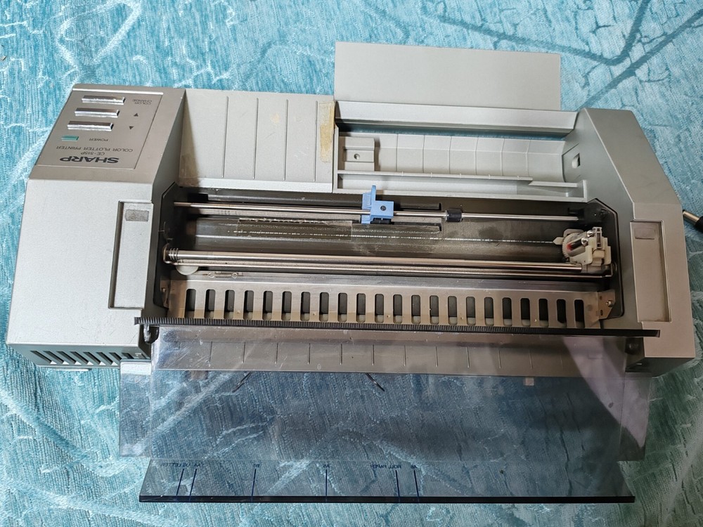 Vintage SHARP CE-515P plotter working with 4 pens Sold as part