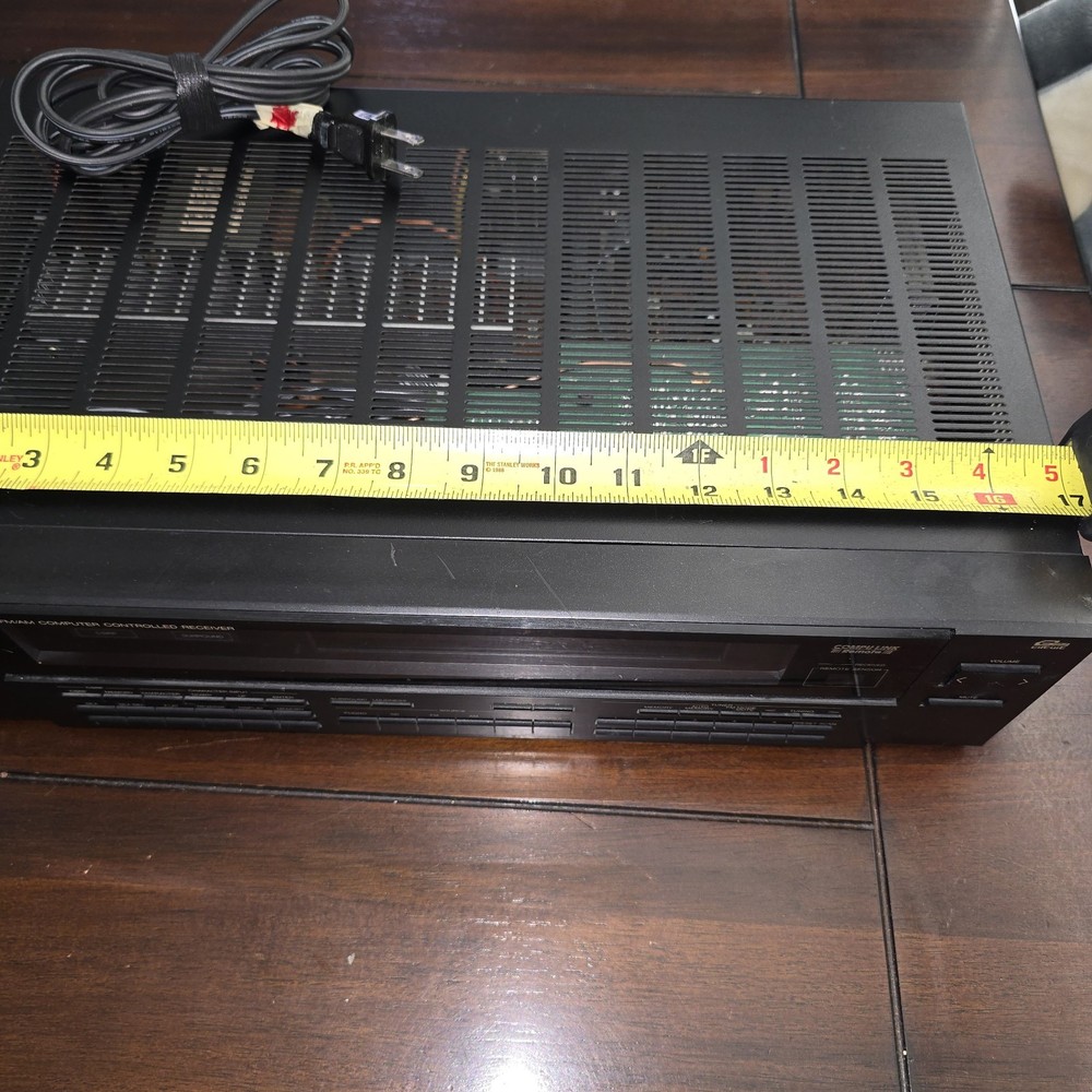 Jvc Sterio Receiver Model Rx-401bk Computer Controlled Receiver Vintage Working
