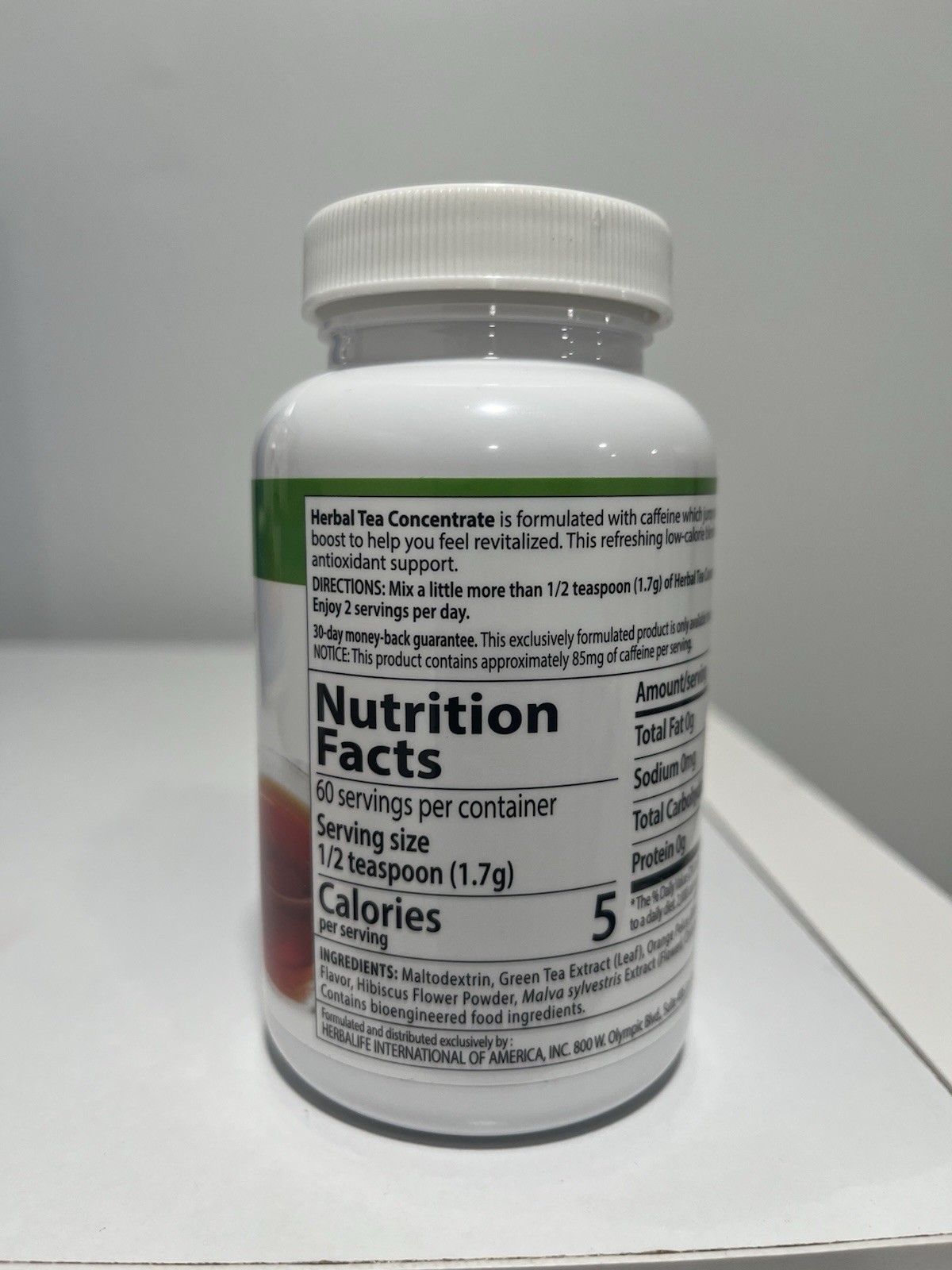 herbalife tea 3.6 oz original