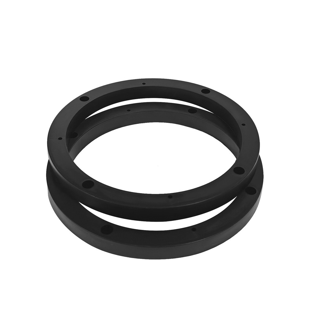 2 Pairs 6.5" Plastic 1/2" Speaker Spacer Rings Subwoofer Custom Mounting Adapter