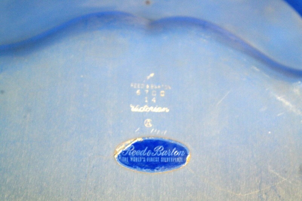 Reed and Barton Victorian Silverplate 15" Tray