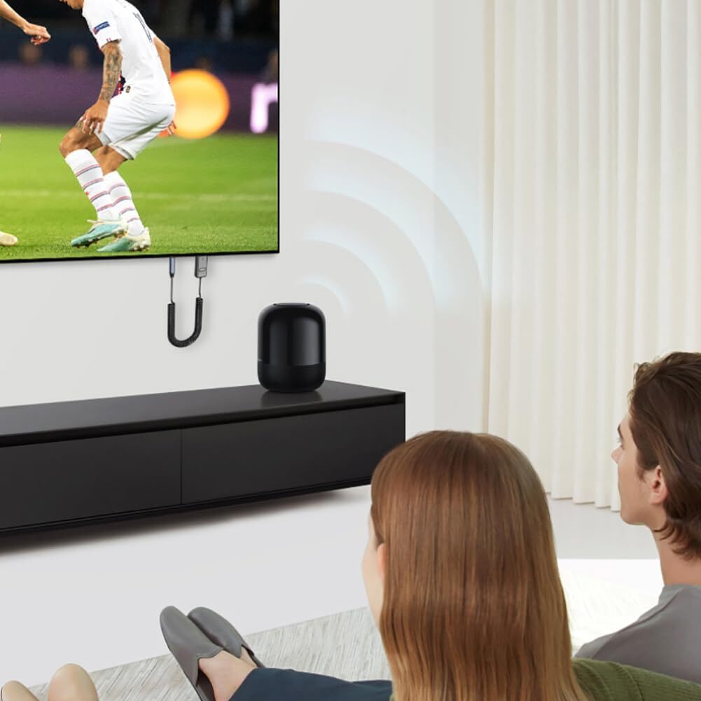 Wireless USB Bluetooth 5.0 Audio Transmitter Receiver AUX Adapter For TV Car Lot