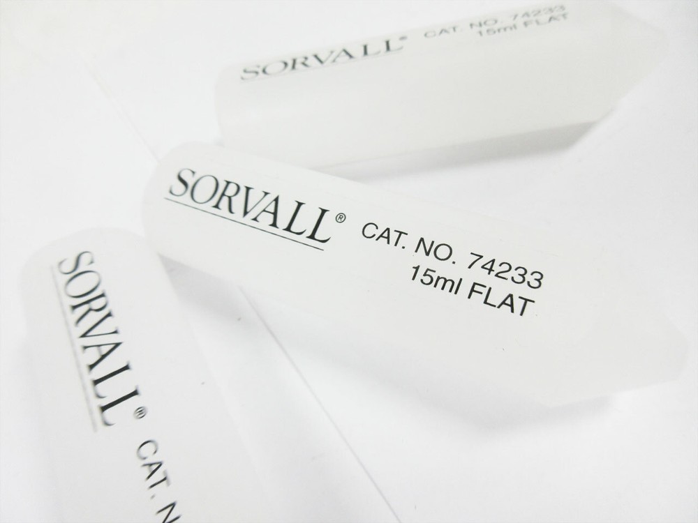 3X SORVALL 74233 15 ML FLAT INSERT ROTOR