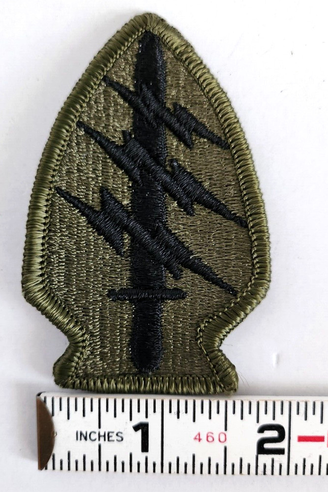 U.S. Airborne Special Forces Patch OD Green
