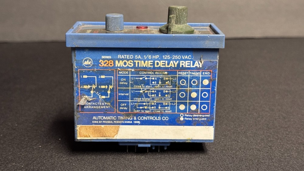 ATC series 328 MOS time delay relay