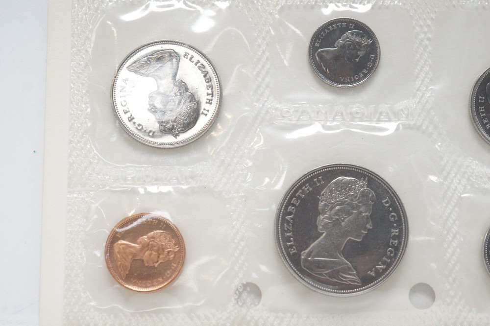 1969 Canada Mint Sealed 6 Coin Set (otb1106)