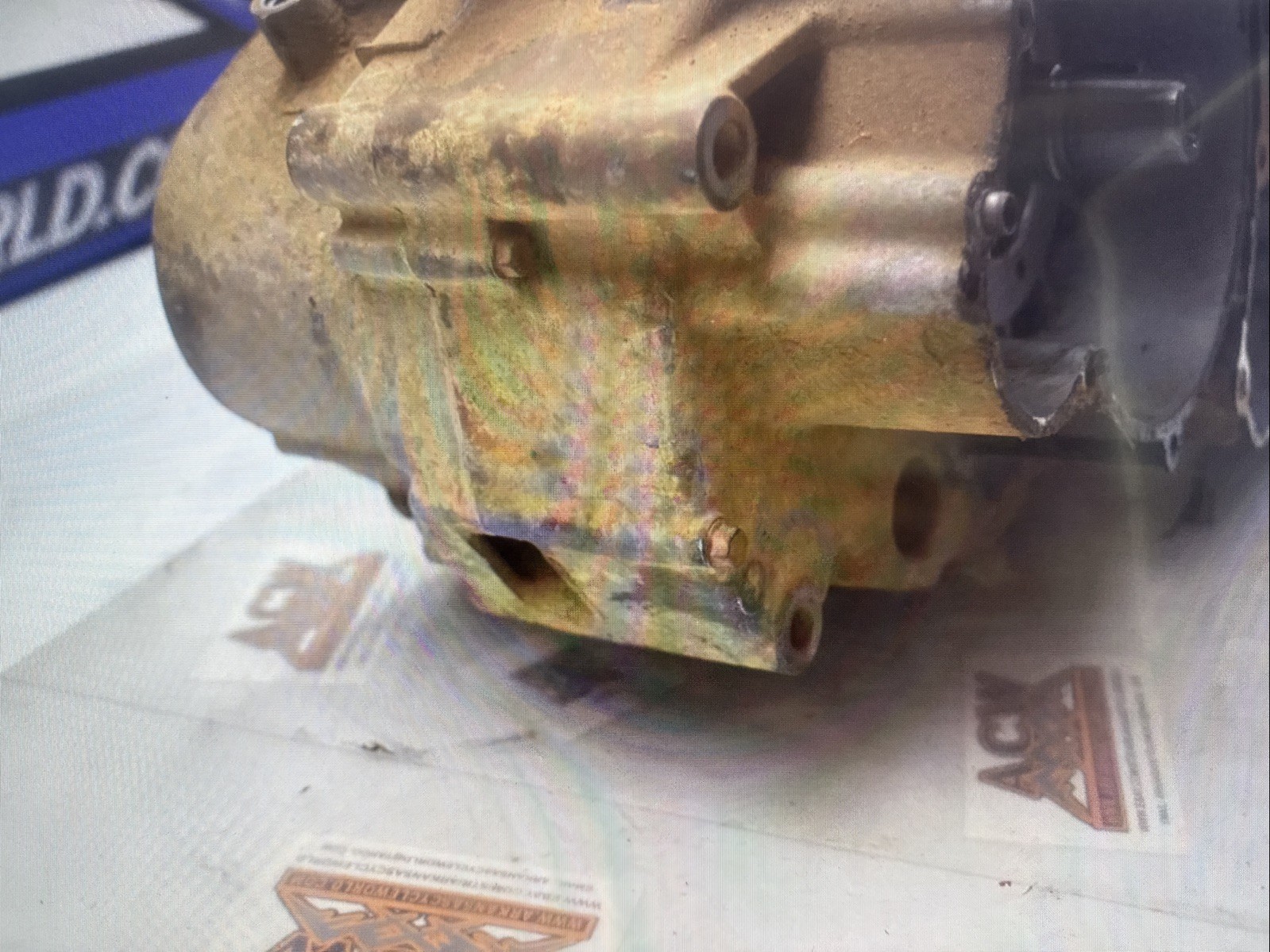 E3-1 LOWER ENGINE MOTOR CRANK 98 KAWASAKI BAYOU KLF 400 2x4 FREE US SHIP