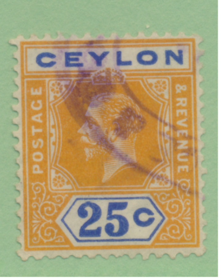 Ceylon Stamp Scott #238, Used