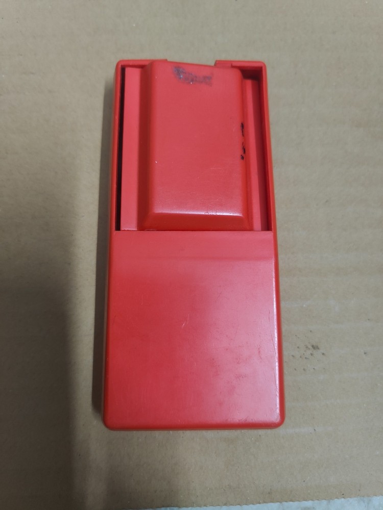 Vintage 1973 Sinclair Cambridge Calculator With Memory Function Red