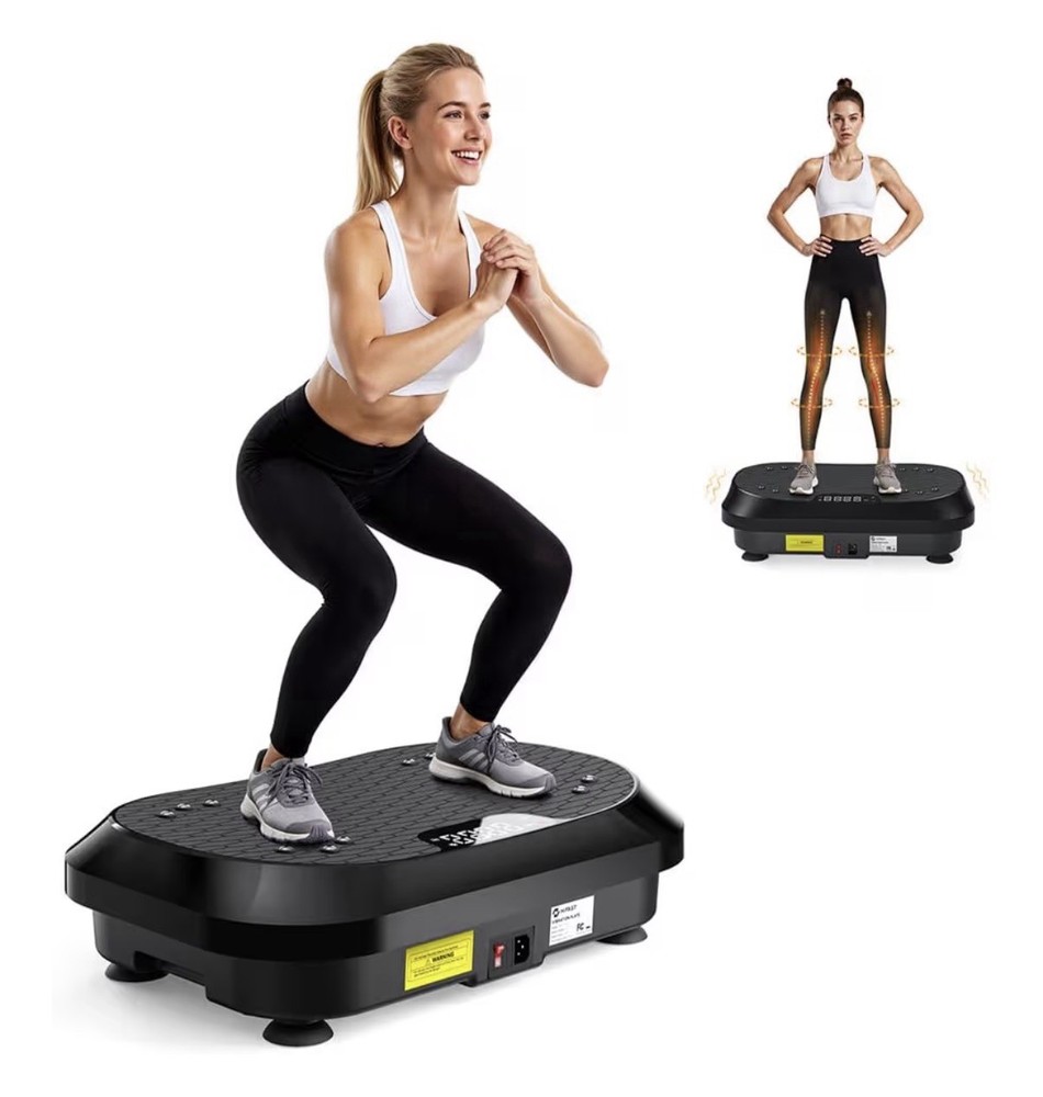Vibration Plate Exercise Machine, Vibrating plate for lymphatic drainage Weig...