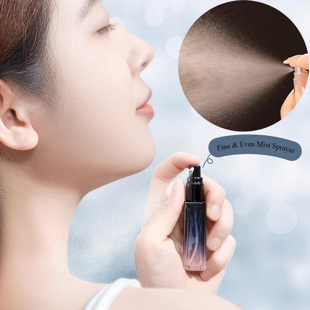 10ml Travel Refillable Bottle Mini Empty Spray Bottles Glass Atomizer