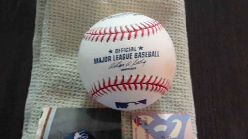 BRIAN SANCHES autographed baseball