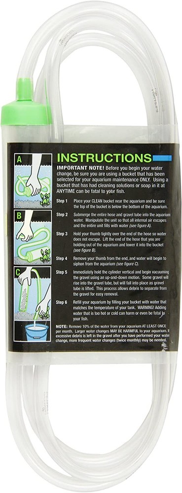 PYTHON PRO-CLEAN GRAVEL WASHER & SIPHON KIT - MINI for AQUARIUM WATER
