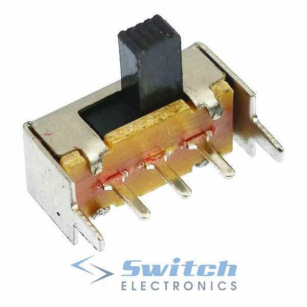 Mini On-On Horizontal PCB Slide Switch SPDT Miniature 0.5A 50VDC