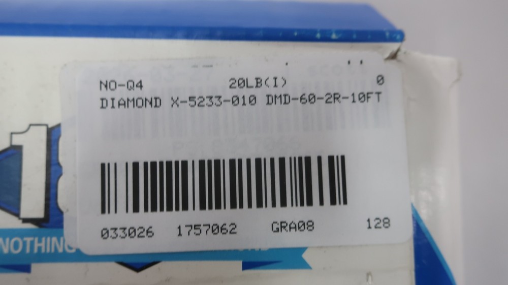 Diamond X-5233-010 Double Roller Chain 10ft
