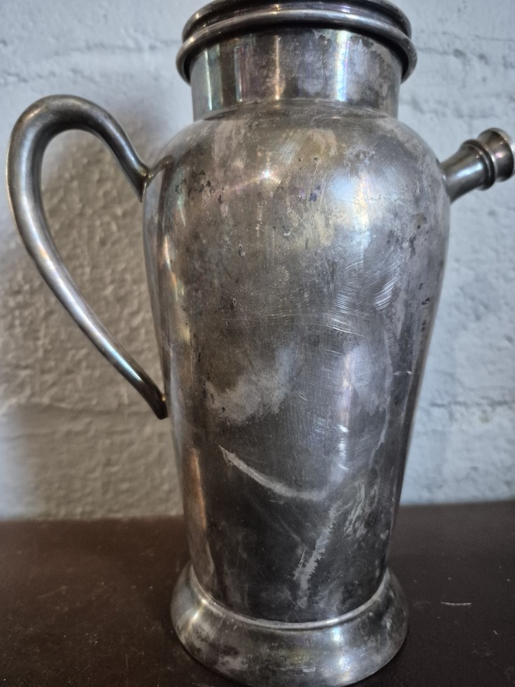 Vintage Academy Silver on Copper cocktail Pitcher #106