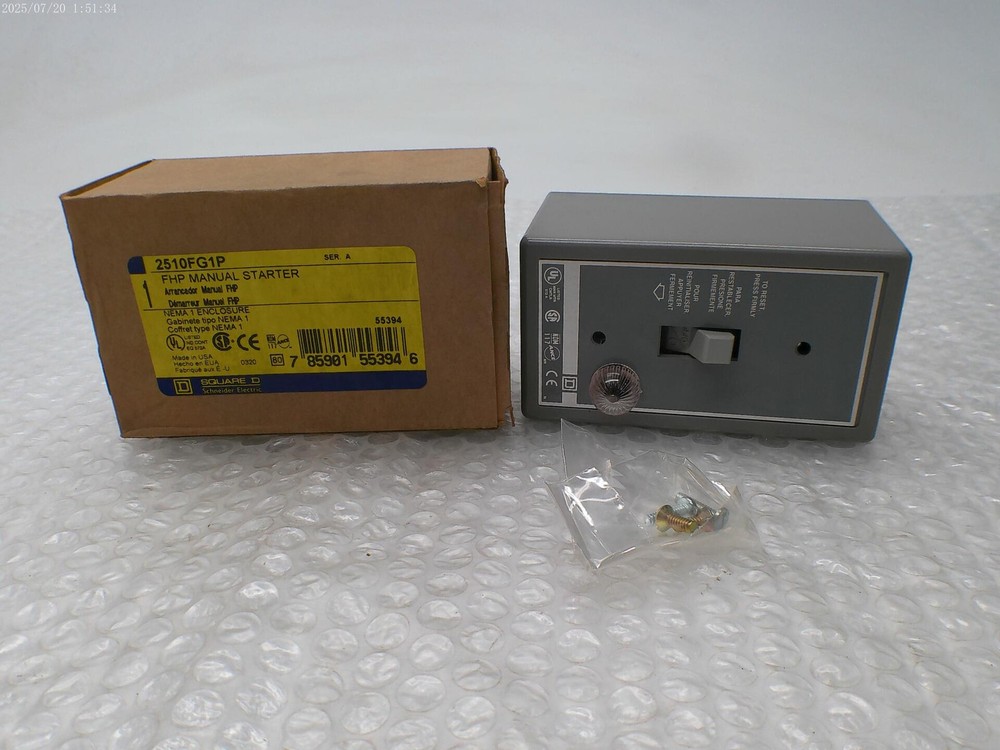 SQUARE D 2510FG1 SER.A STARTER NSMP