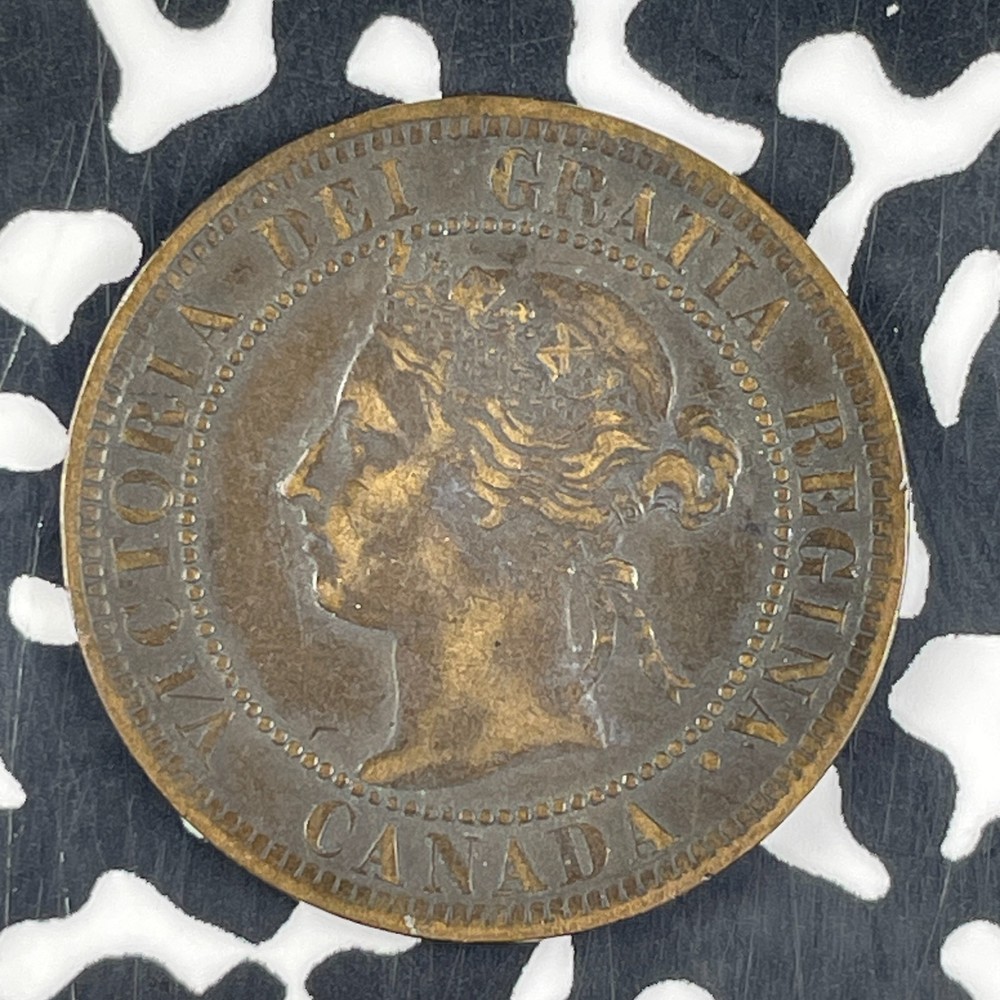 1899 Canada Large Cent Lot#F1618 Nice!