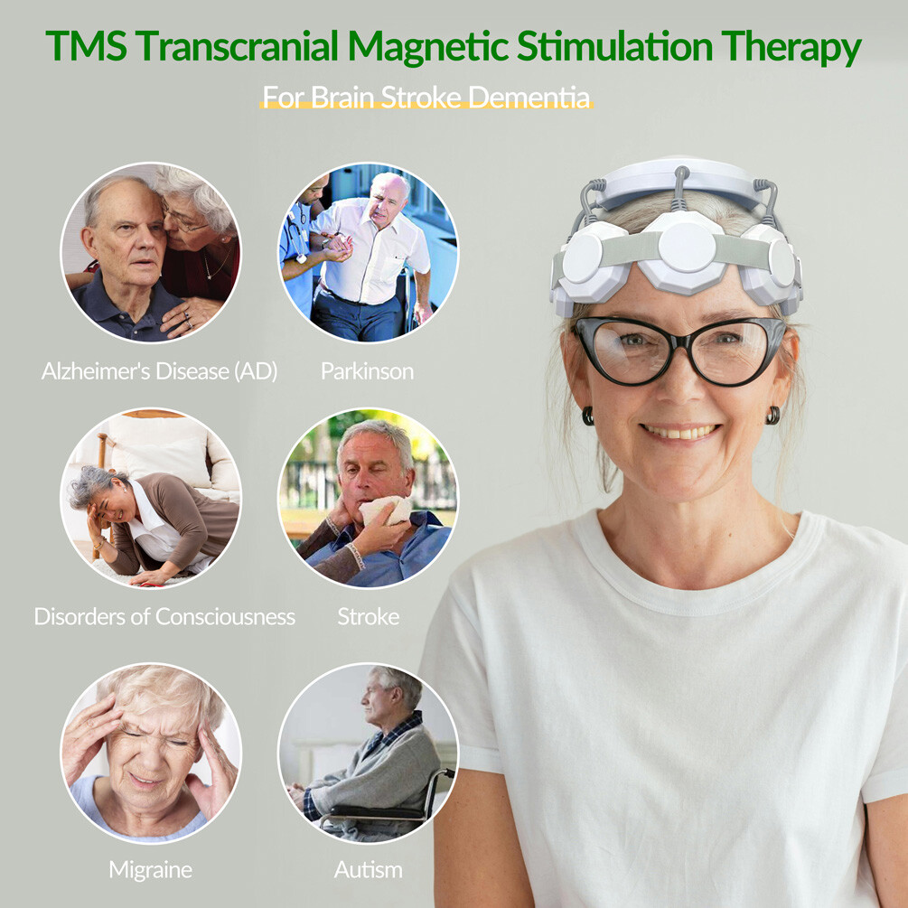 Transcranial Magnetic Stimulator Parkinson Insomnia Anxiety Depression Treatment