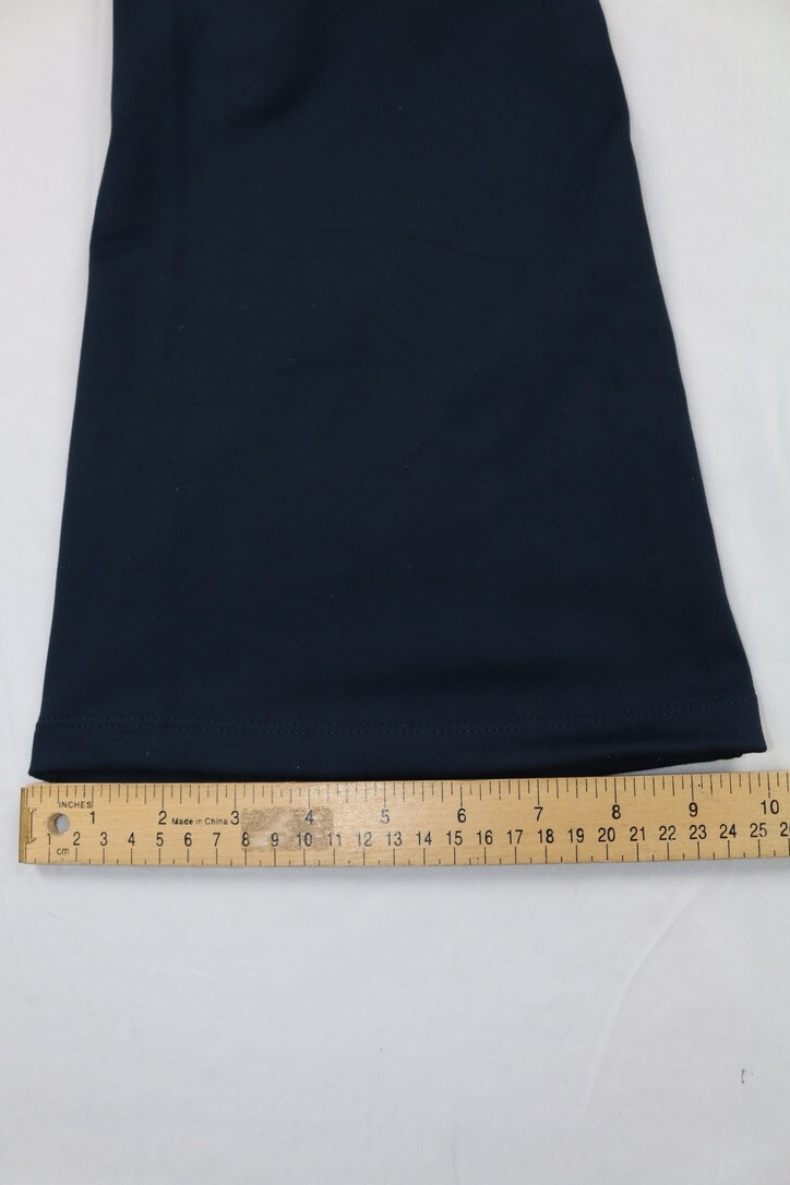 Jockey Ladies' Yoga Pant Super Comfy High Rise Neo Navy Flare Stretch Sz S M