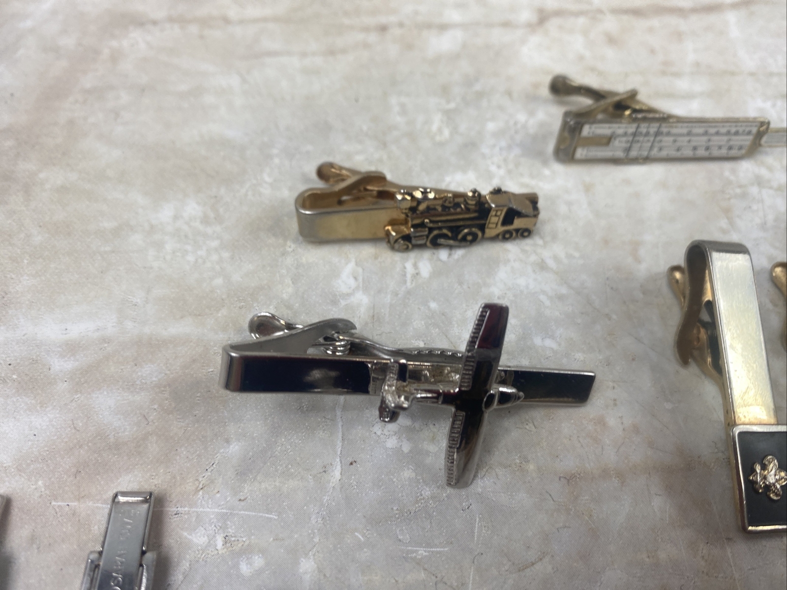 VTG Tie Clip Pin Lot