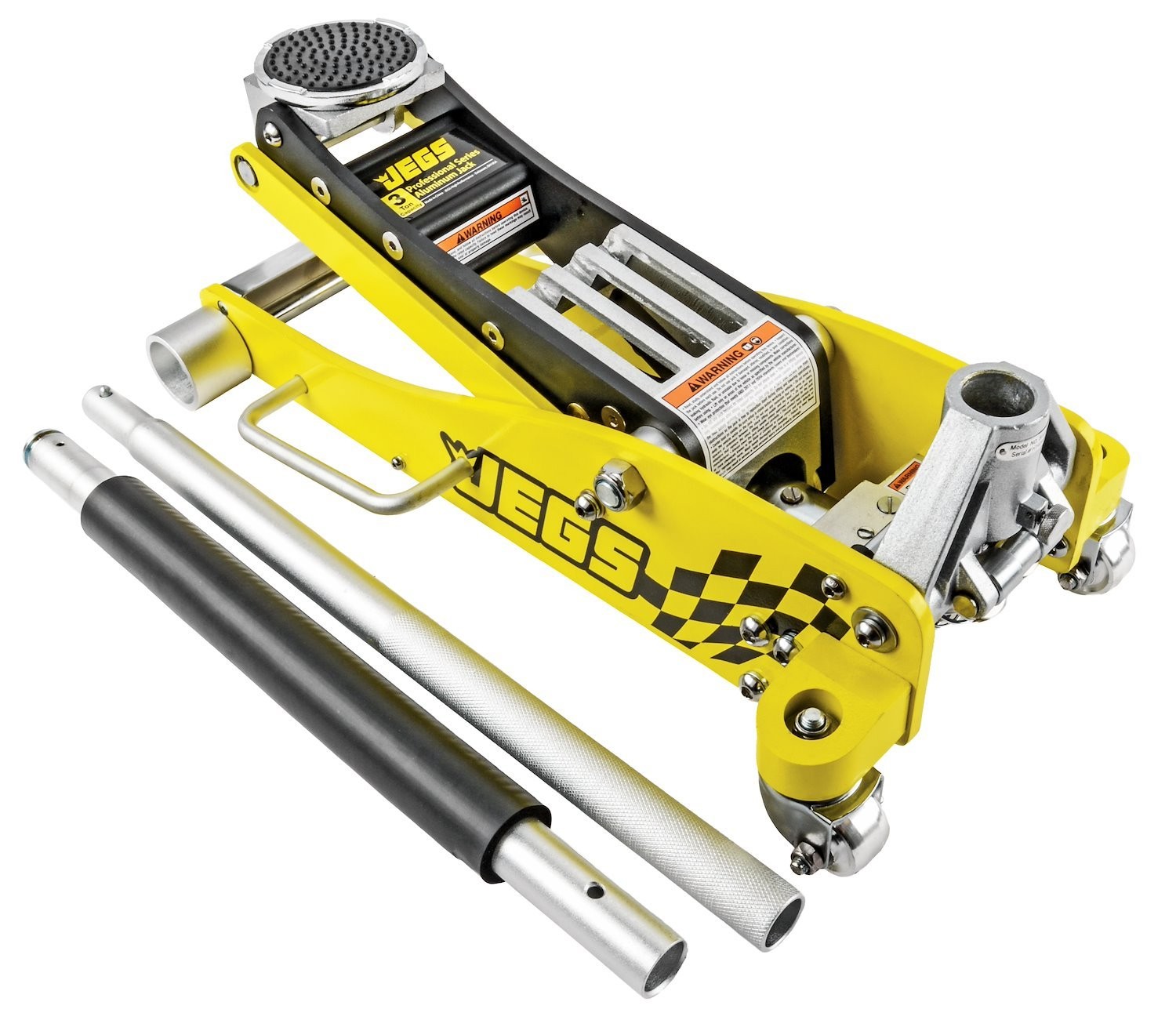 JEGS 80077 3 Ton Professional Low-Profile Aluminum Floor Jack