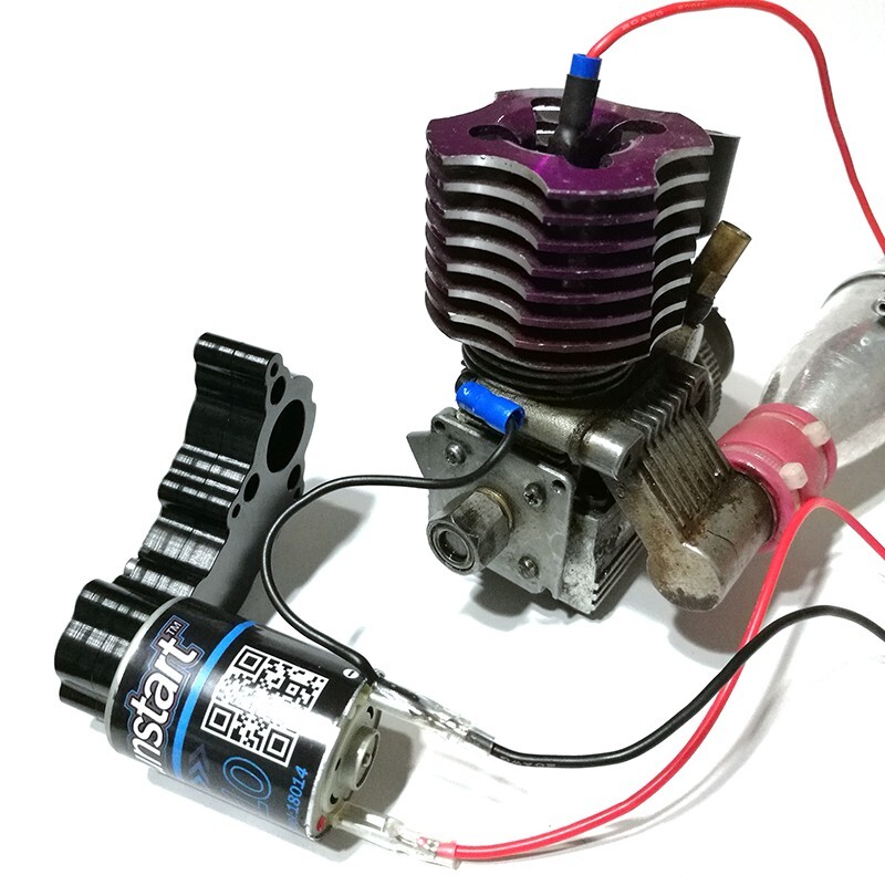 1/10 Nitro RC E-Starter for HSP 94188 94122 94155 94166 94177 Pull Start Replace